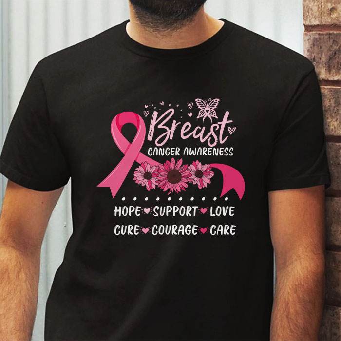 Breast-Cancer-Support-Pink-Ribbon-Breast-Cancer-Awareness-T-Shirt-2