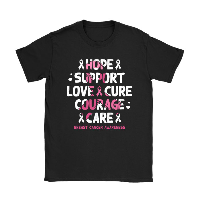 Breast-Cancer-Support-Pink-Ribbon-Breast-Cancer-Awareness-T-Shirt Breast Cancer Support Pink Ribbon Breast Cancer Awareness T-Shirt