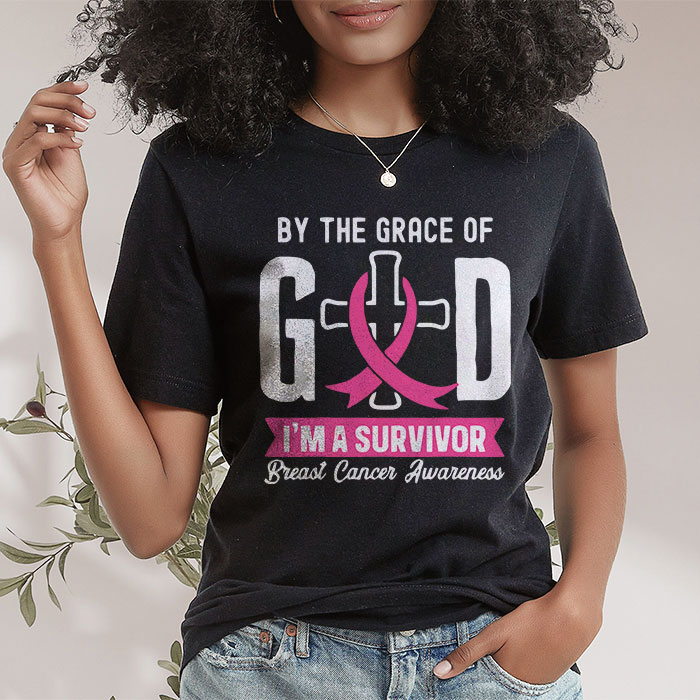 By-The-Grace-God-Im-A-Survivor-Breast-Cancer-Survivor-T-Shirt-1