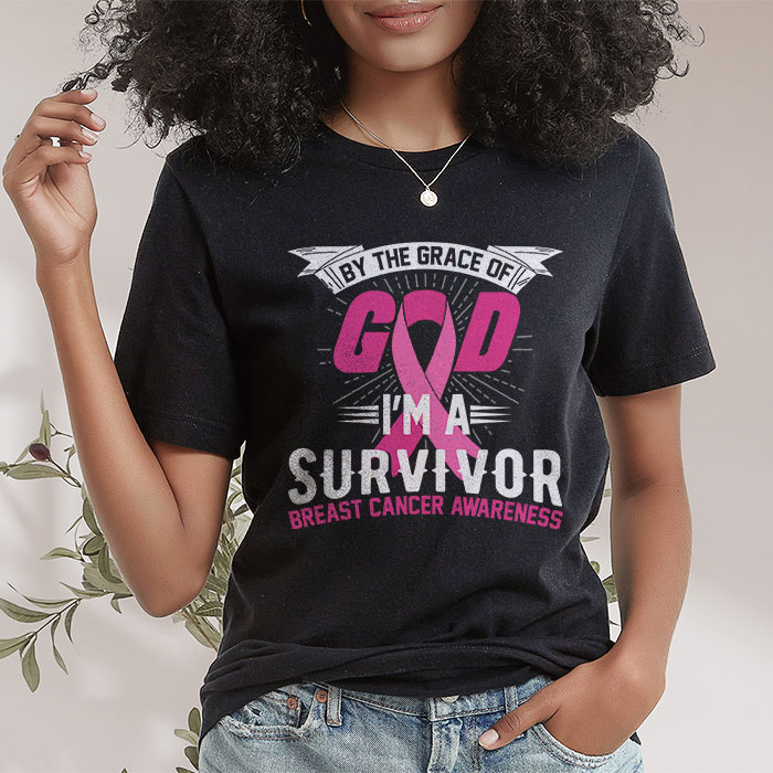 By-The-Grace-God-Im-A-Survivor-Breast-Cancer-Survivor-T-Shirt-1