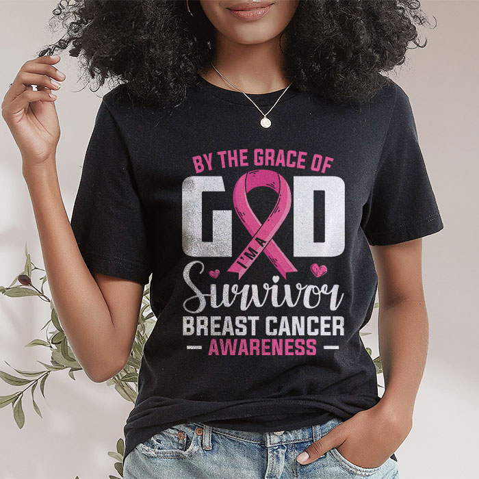By-The-Grace-God-Im-A-Survivor-Breast-Cancer-Survivor-T-Shirt-1