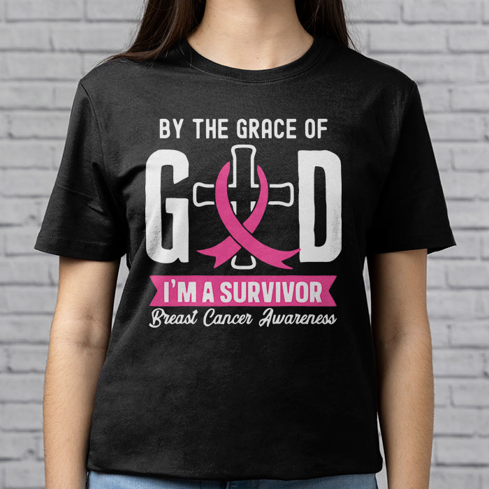 By-The-Grace-God-Im-A-Survivor-Breast-Cancer-Survivor-T-Shirt-2