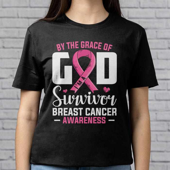 By-The-Grace-God-Im-A-Survivor-Breast-Cancer-Survivor-T-Shirt-2