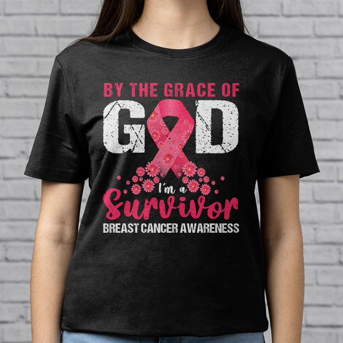 By-The-Grace-God-Im-A-Survivor-Breast-Cancer-Survivor-T-Shirt-2